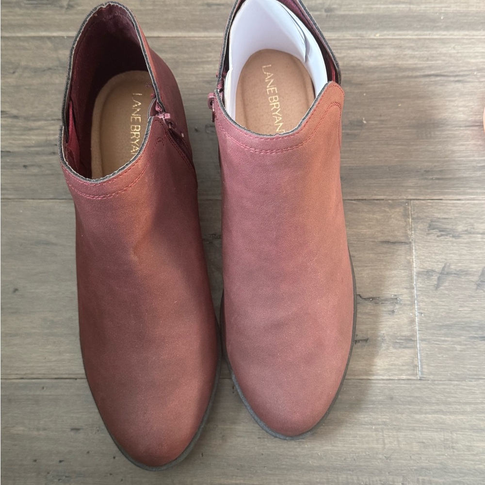 Lane Bryant Women's Rust Ankle Booties